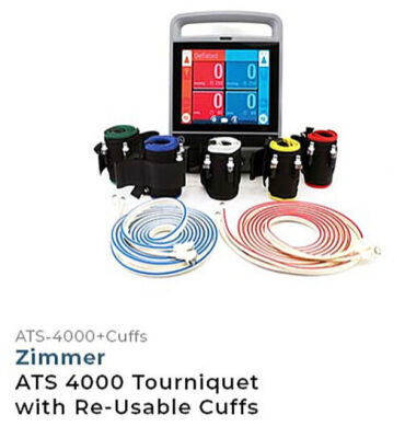Refurbished ZIMMER ATS 4000TS Tourniquet System For Sale - DOTmed Listing  #3730092