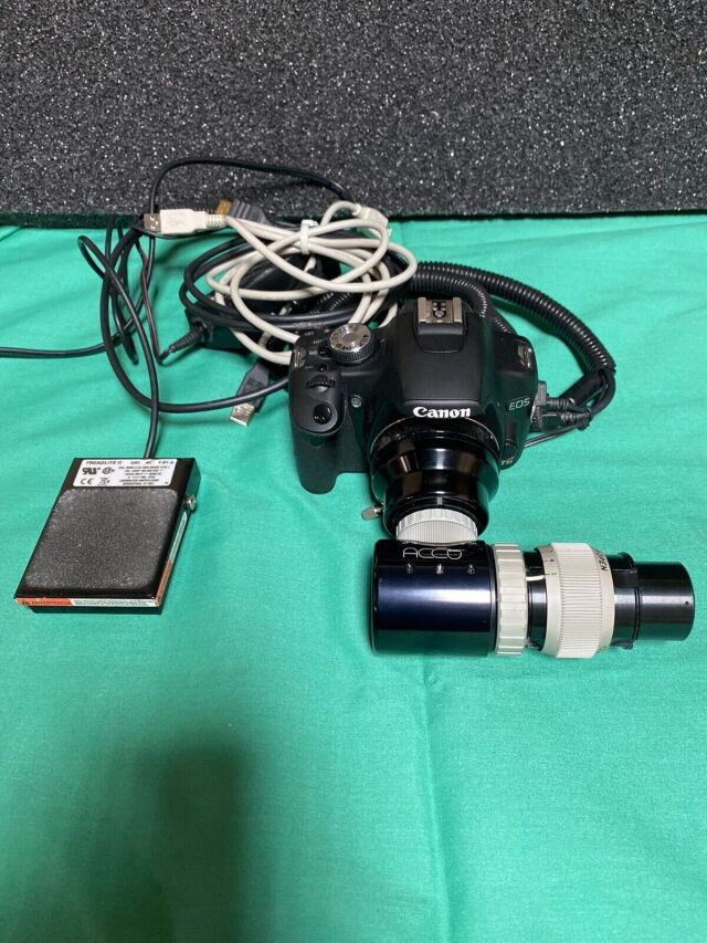 CANON ACCU Canon EOS Rebel T1i Camera, DS126231 & ACCU Beam Adaptor & Treadlite II .