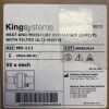 KING SYSTEMS MS-111 Heat And Moisture Exchanger (HME/F) w/ Filter Ulti-Mist (50/Box)
