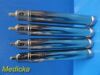 HEINE F-000.22.804 F.O Slim Handles W/ Battery Inserts (NEEDS NEW LAMPS)