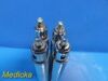 HEINE F-000.22.804 F.O Slim Handles W/ Battery Inserts (NEEDS NEW LAMPS)