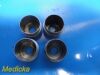 HEINE F-000.22.804 F.O Slim Handles W/ Battery Inserts (NEEDS NEW LAMPS)