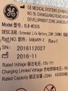 GE MEDICAL SYSTEMS LOGIQ E R6 Power Box Extended Life Battery P/N: 5486499-2 LOGIQ E R6 Power Box Extended Life Battery P/N: 5486499-2