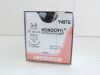 ETHICON Y497G - 3-0 18" MONOCRYL* (POLIGLECAPRONE 25) UNDYED MONOFILAMENT PS-2 19MM 3/8C REVERSE CUTTING (BOX OF 12) (PEACH) (2026/11/30 Sutures