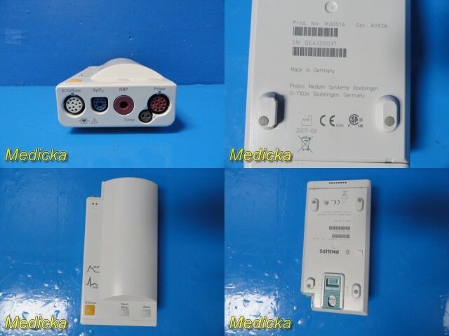 PHILIPS Intellivue MP70 ,W/ M3001A MMS Module,Printer,Lead~Neonatal Monitor