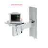 EASTSHORE COMPACT WALL MOUNT FOR biolight a5 monitor, CHOICE OF BASKET CHANNEL LENGTH Wall Mount