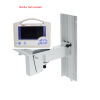 EASTSHORE COMPACT WALL MOUNT FOR CASMED 750 vital sign monitor, CHOICE OF BASKET CHANNEL LENGTH Wall Mount