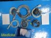 PHILIPS 2003  Series 50A M1351A, W/ Transducers & Device Cart ~ Fetal Monitor