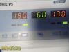 PHILIPS 2003  Series 50A M1351A, W/ Transducers & Device Cart ~ Fetal Monitor