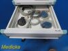 PHILIPS 2003  Series 50A M1351A, W/ Transducers & Device Cart ~ Fetal Monitor