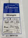 TERUMO Lot of 5 Glidecath 4F Hydrophilic Coated Catheter, 120cm Straight CG414 Exp.2022-08  (N25) CG414 Straight Fr.4