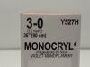 ETHICON Box of 36 Monocryl Y527H  Exp.2022-07  (G3) Y527H Monocryl