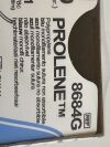 ETHICON Box of 12 Prolene 8684G  Exp.2022-05  (G3) 8684G Prolene