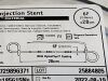 BOSTON SCIENTIFIC Contour Injection Stent M006185615No  Exp.2022-08  (A5)  M006185615No Contour Injection Stent