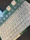 GE HEALTHCARE KTZ302739  VOLUSON E8 / E6 Console Alphanumeric Keyboard KTZ302739  Ultrasound General