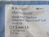 COVIDIEN Qty. of 9 Ref: 96375 Nasal RAE Tracheal Tube With TaperGuard Cuff 7.5mm I.D. Exp. 09/2020