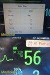 PHILIPS M8002A Intellivue MP30 ,W/ MMS Module & Patient Leads ~ Monitor