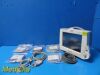 PHILIPS M8002A Intellivue MP30 ,W/ MMS Module & Patient Leads ~ Monitor