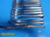 JARIT Lot of 23  Assorted Deaver Pediatric Retractors, 8mm, 10mm & 13mm