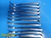 JARIT Lot of 23  Assorted Deaver Pediatric Retractors, 8mm, 10mm & 13mm