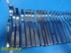 JARIT Lot of 23  Assorted Deaver Pediatric Retractors, 8mm, 10mm & 13mm