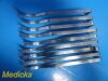 JARIT Lot of 23  Assorted Deaver Pediatric Retractors, 8mm, 10mm & 13mm