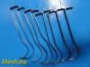 JARIT Lot of 23  Assorted Deaver Pediatric Retractors, 8mm, 10mm & 13mm