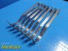 JARIT Lot of 23  Assorted Deaver Pediatric Retractors, 8mm, 10mm & 13mm