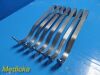 JARIT Lot of 23  Assorted Deaver Pediatric Retractors, 8mm, 10mm & 13mm