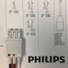 PHILIPS M1673A 989803145111  ECG Lead Set 3 Leadset Snap AAMI ICU M1673A 989803145111 Bedside Monitor