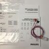 PHILIPS M1624A 989803144941  Neonatal  ECG Lead Set Unshielded 3 lead Miniclip AAMI 0.7M M1624A 989803144941 Bedside Monitor