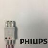 PHILIPS M1624A 989803144941  Neonatal  ECG Lead Set Unshielded 3 lead Miniclip AAMI 0.7M M1624A 989803144941 Bedside Monitor