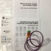 PHILIPS M1626A 989803144951 Neonatal ECG Lead Set Unshielded 3 Lead Miniclip IEC 0.7M M1626A 989803144951 Bedside Monitor