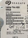 SONIMAGE 1KJ152-500  (Vivid S70) Seagate Laptop thin HDD hard drive 500gb P/N: 1KJ152-500  (Vivid S70) EKG
