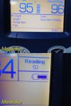 HILL-ROM W. Allyn 45ME0 LXI Spot Vitals Monitor, Masimo SpO2 W/ Leads,NEW BATTERY