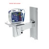 EASTSHORE COMPACT WALL MOUNT FOR CSI Criticare 506DN3, CHOICE OF BASKET CHANNEL LENGTH Wall Mount