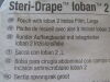 3M Qty. of 2 Ref: 6658 Steri-Drape Loban 2 Incise Film Large Exp. 03/2020