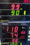 DATASCOPE Mindray  Accutorr V, W/ NBP & SpO2 Leads, MASIMO ~  Patient Monitor