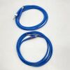 PILLING Lot of Two Blue Fiber Optic Cable (P358PR), Rotating Instrument End, 3.5mm Bundle