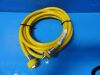UNBRANDED Medical Air (MedAir) Conductive Hose , Yellow, 16-ft W/ Fittings
