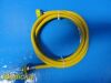 Accuflex 109 Conductive Hose W/ Fittings, Medical Air, Yellow, 10 Feet