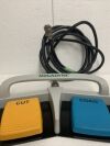 MEGADYNE CAT. No. 971-SWNOM Monopolar Footswitch w/ Cable