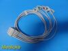 GE OEM  2106389-001 ECG Leadwire Set, 5-Lead, Grouped, Grabber, AHA 74 cm
