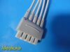 GE OEM  2106389-001 ECG Leadwire Set, 5-Lead, Grouped, Grabber, AHA 74 cm