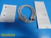 GE HEALTHCARE 2106381-001 ECG Lead Wire Set, 5-Lead, SNAP, AHA, 29