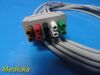 GE HEALTHCARE 2106381-001 ECG Lead Wire Set, 5-Lead, SNAP, AHA, 29