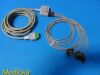 GE HEALTHCARE GE P/N 416035-001 Ref 2017006-001 Multilink ECG Trunk Cable W/ Leads