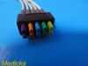 GE HEALTHCARE GE P/N 416035-001 Ref 2017006-001 Multilink ECG Trunk Cable W/ Leads