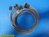 GE HEALTHCARE GE P/N 416035-001 Ref 2017006-001 Multilink ECG Trunk Cable W/ Leads