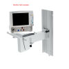 EASTSHORE COMPACT WALL MOUNT FOR DATEX-OHMEDA Cardiocap 5, CHOICE OF BASKET CHANNEL LENGTH Wall Mount